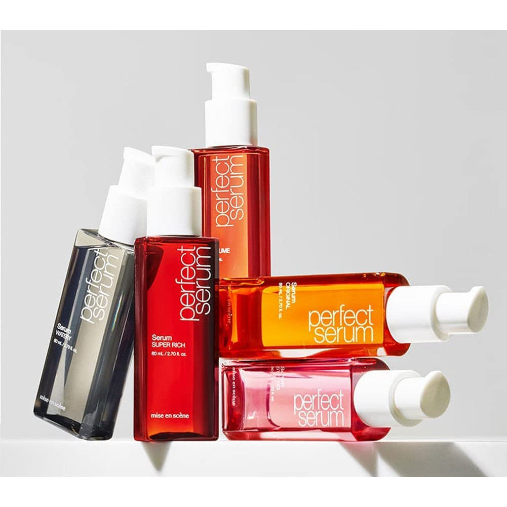Mise-en-Scène Perfect Serum Original 80ml (5 Types) │ Original / Rich / Rose Perfume / Styling / Watery