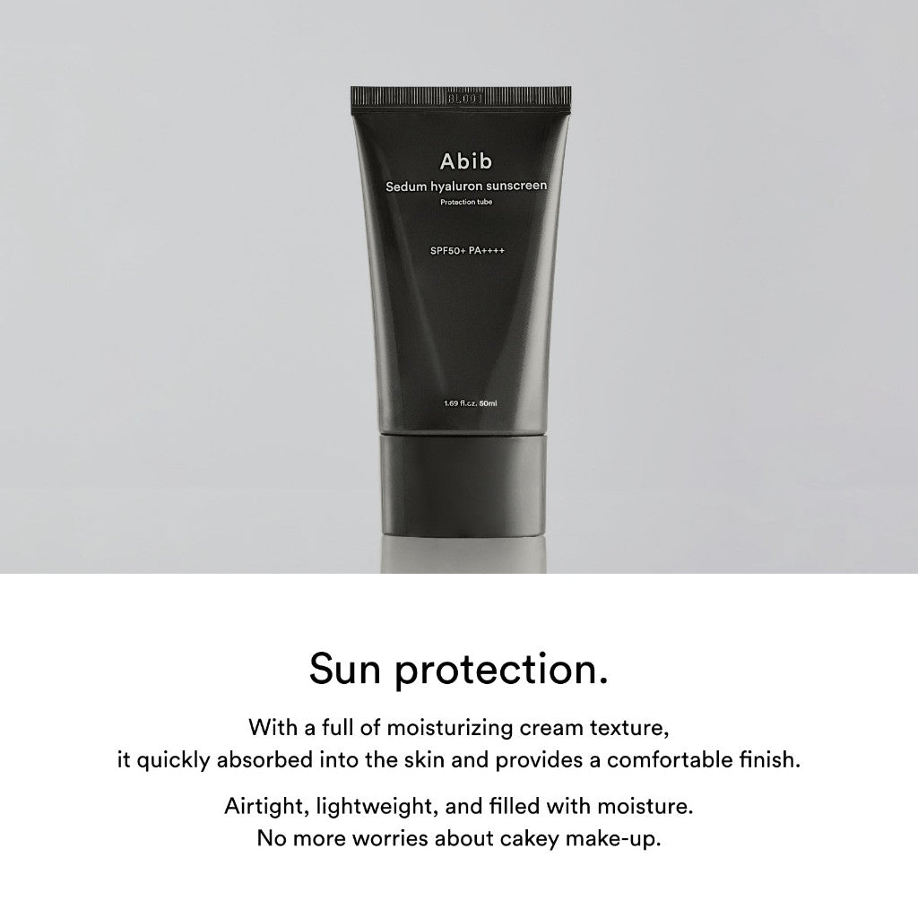 Abib Sedum Hyaluron Sunscreen Protection Tube SPF50+ PA ++++ 50ml