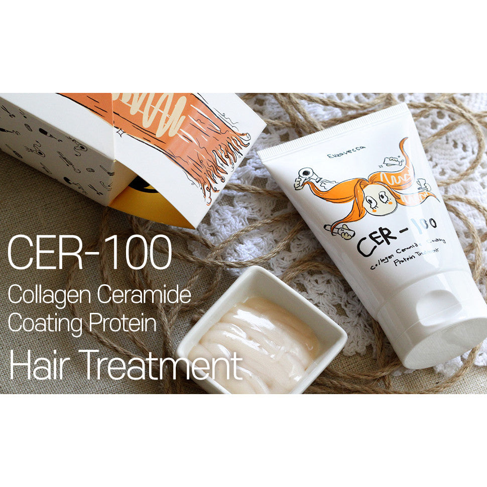 Elizavecca collagen coating hair protein treatment CER-100 Treatment 100ml / Ion Injection 50ml 100ml