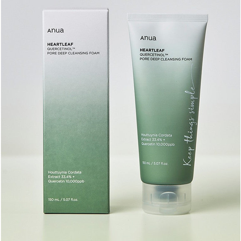 ANUA Heartleaf Quercetinol Pore Deep Cleansing Foam 25ml / 150ml