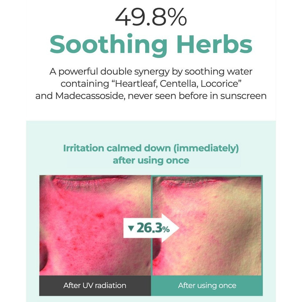 [Duo Set] numbuzin No. 1 Pure-full Calming Water Sunscreen SPF50 PA++++ 50mL + 50mL Duo Set 4.8