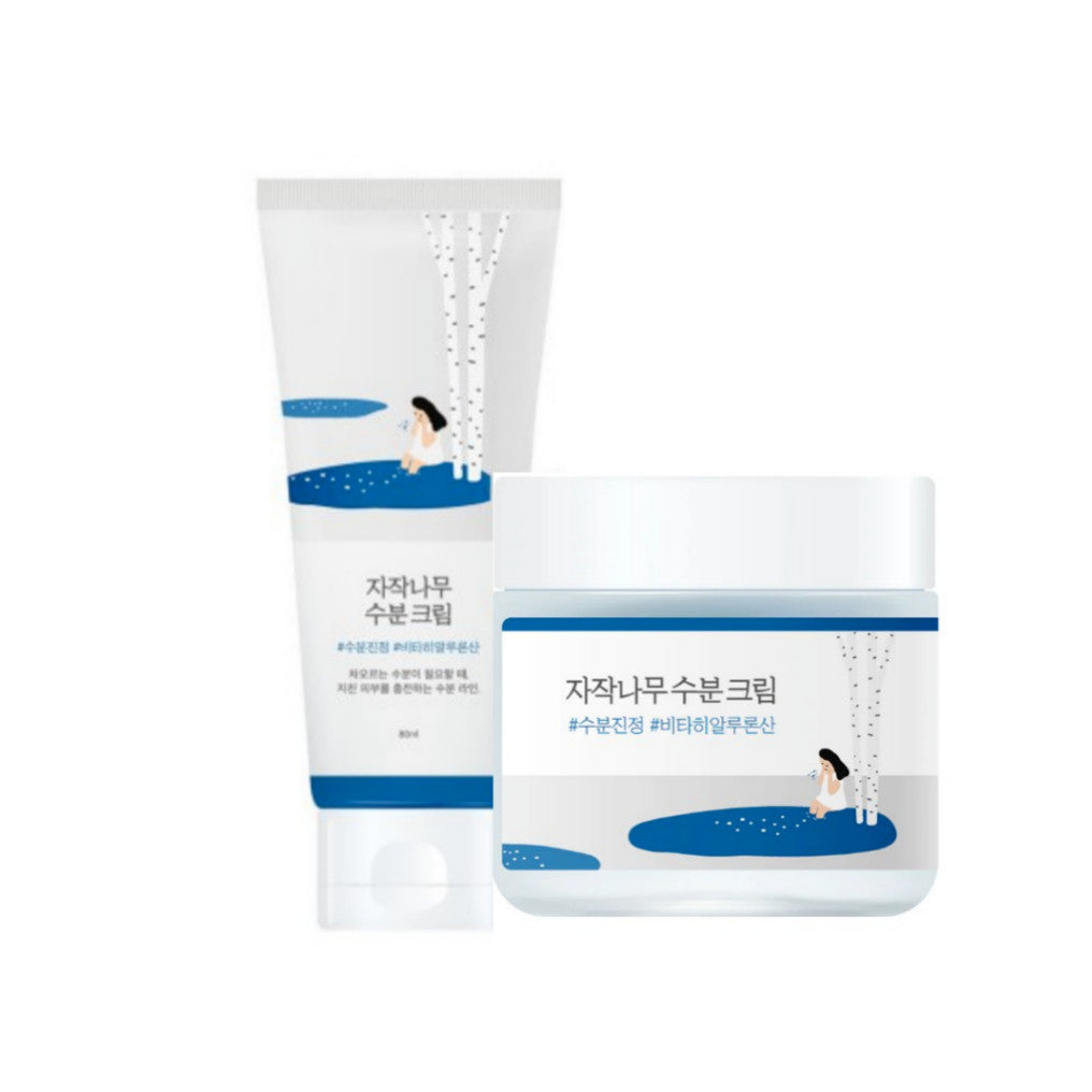 ROUND LAB Birch Juice Moisturizing Cream 80ml 2Type