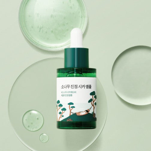 Round Lab Pine Calming Cica Ampoule (sin fragancia) 30ml