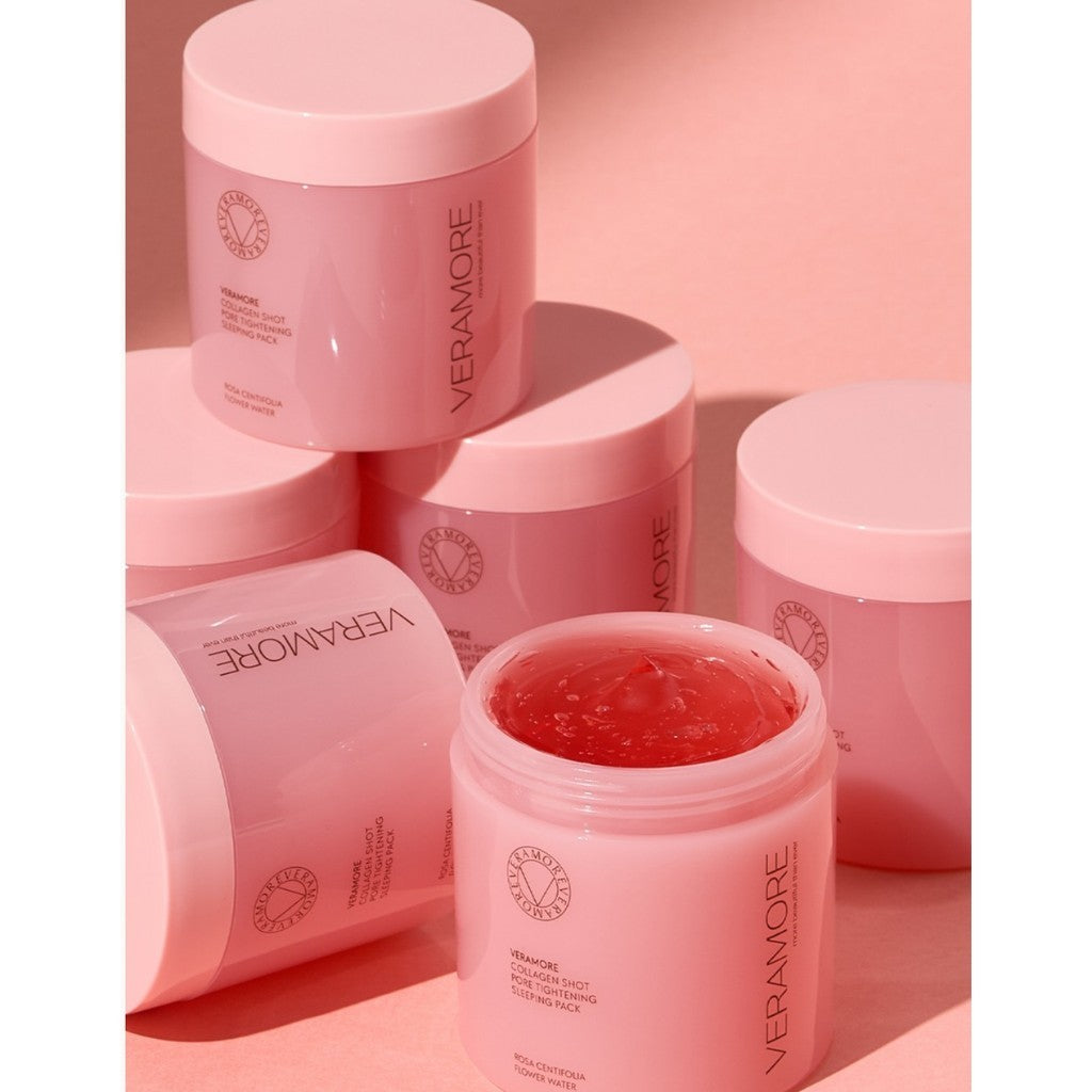 VERAMORE Collagen Shot Pore Tightening Sleeping Pack, 90ml