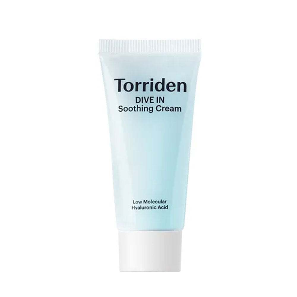 Crema calmante de ácido hialurónico de bajo peso molecular Torriden DIVE-IN 100 ml (2 tipos)