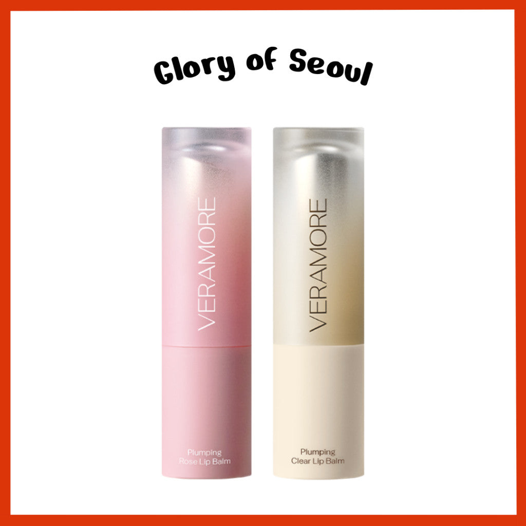 VERAMORE Plumping Lip Balm 5g (2 Colors) │ Clear / Rose