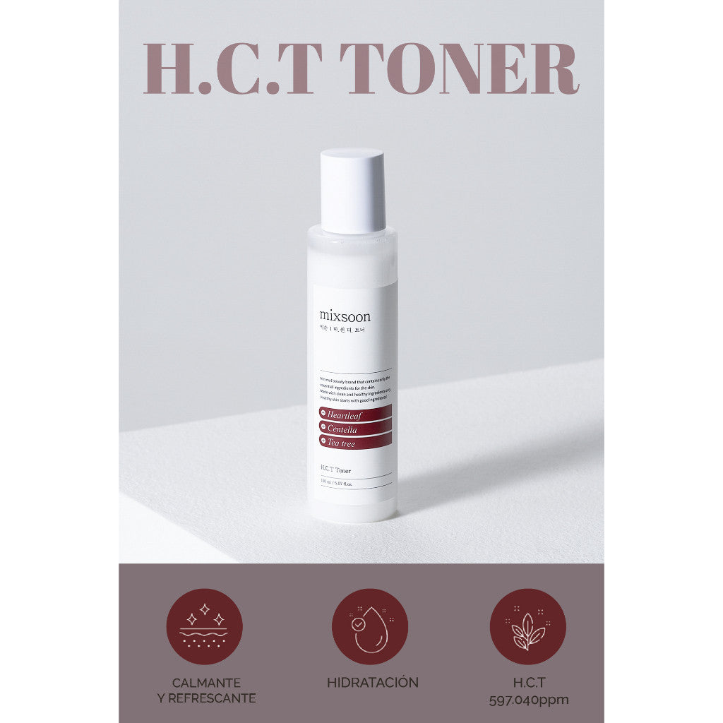 mixsoon H.C.T Toner 150ml *Expire date 05. 30. 2025*
