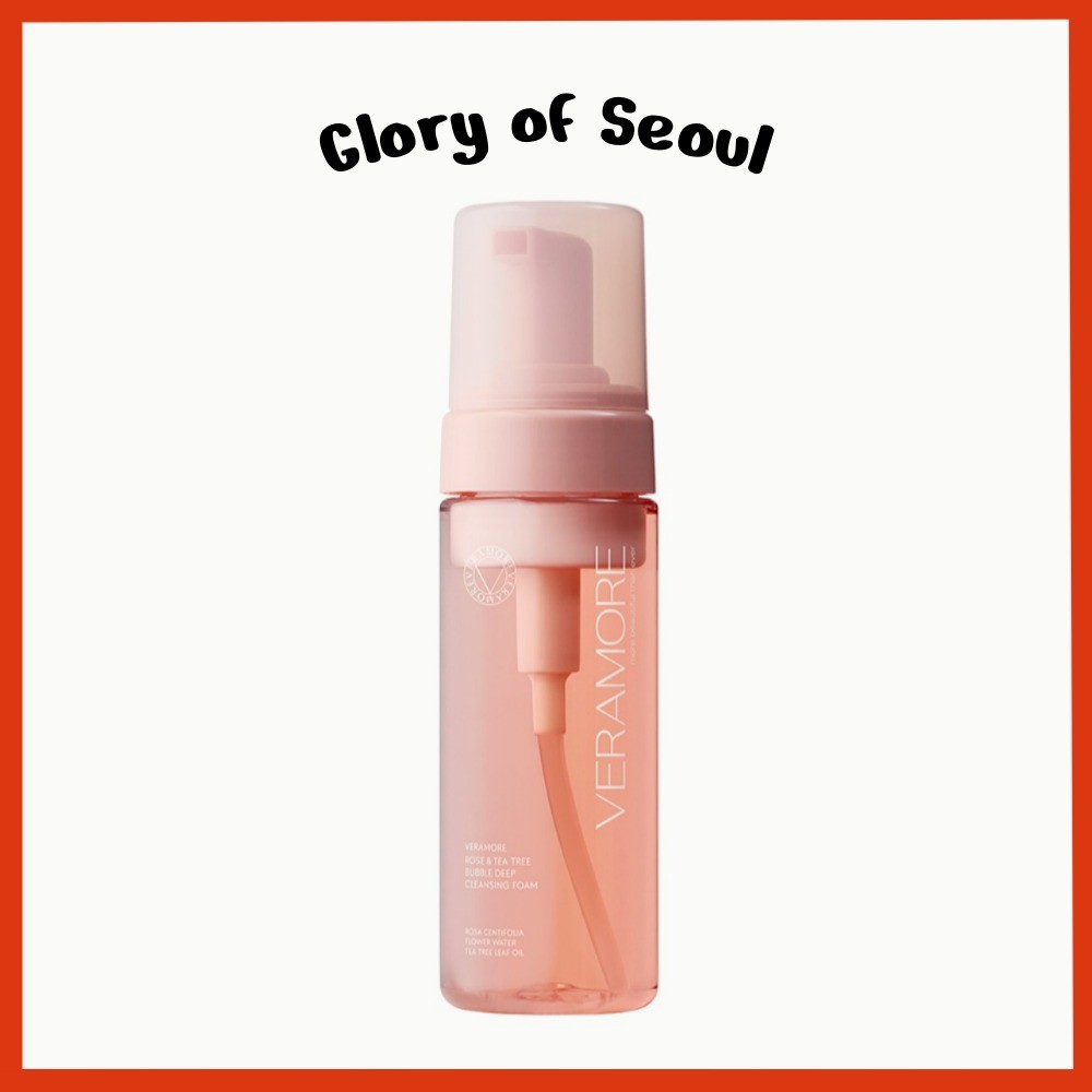 VERAMORE Rose & Tea Tree Bubble Deep Cleansing Foam 150ml