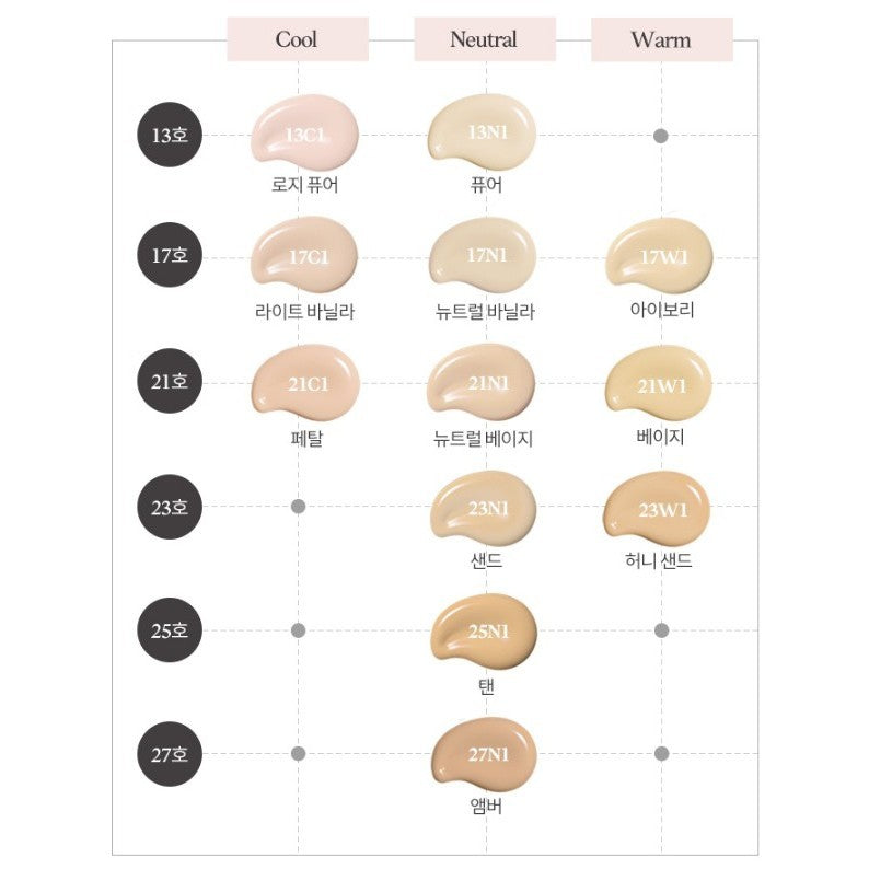 ETUDE Double Lasting Foundation SPF35 PA++ (9 tonos)