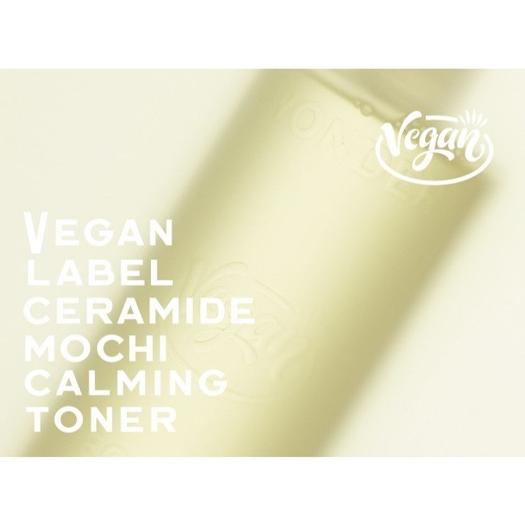TONYMOLY Wonder Vegan Label Ceramide Mochi Calming Toner 100ml, 500ml