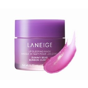 LANEIGE Lip Sleeping Mask, 20g (Grapefruit / Apple lime / Mint choco / Vanilla / Mango / Gummy bear/ Sweet candy / Peach iced tea)