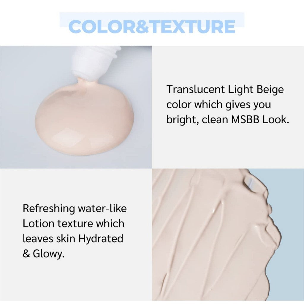 numbuzin No.1 Pure Glass Clean Tone Up, 50mL | SPF50+ PA++++