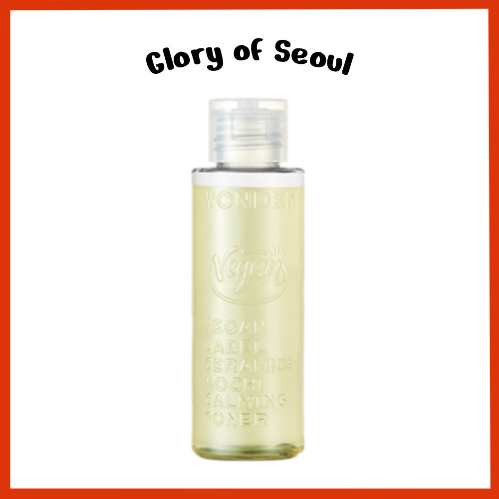 TONYMOLY Wonder Vegan Label Ceramide Mochi Calming Toner 100ml, 500ml