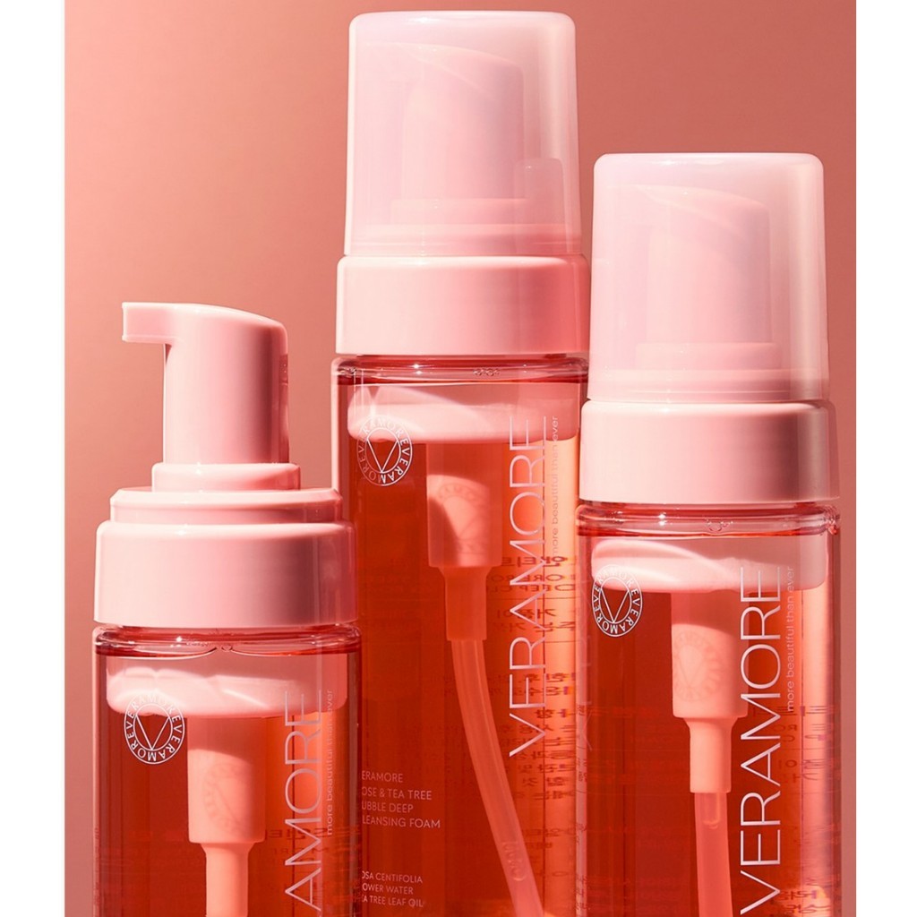 VERAMORE Rose & Tea Tree Bubble Deep Cleansing Foam 150ml