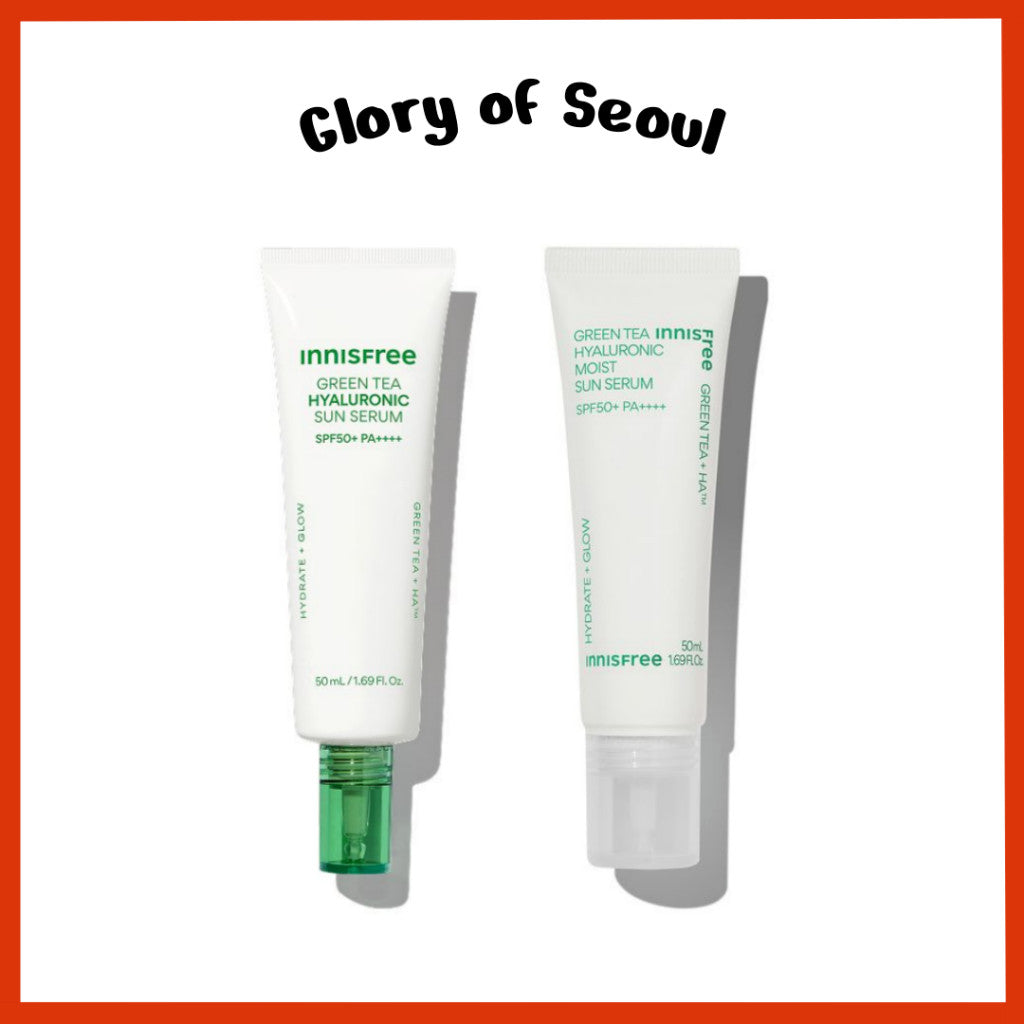 INNISFREE Green Tea Hyaluronic Sun Serum 50ml / 2types