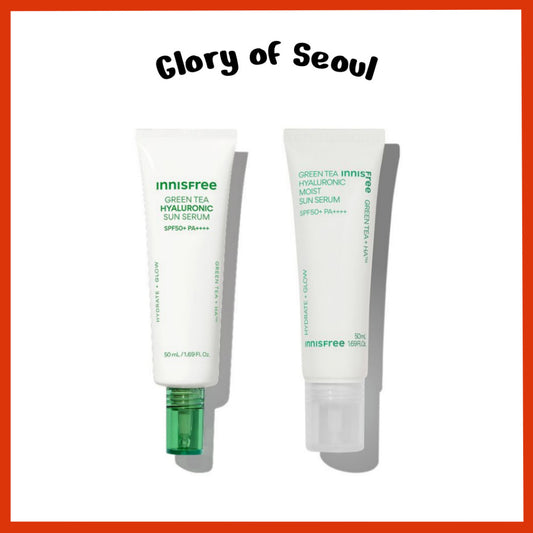 INNISFREE Green Tea Hyaluronic Sun Serum 50ml / 2types