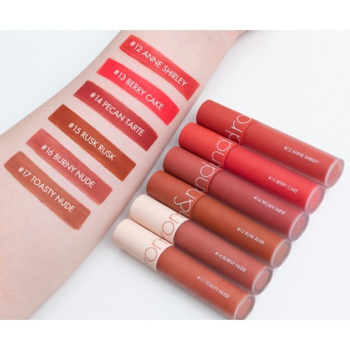 rom&nd Zero Velvet Tint (21 Colors)