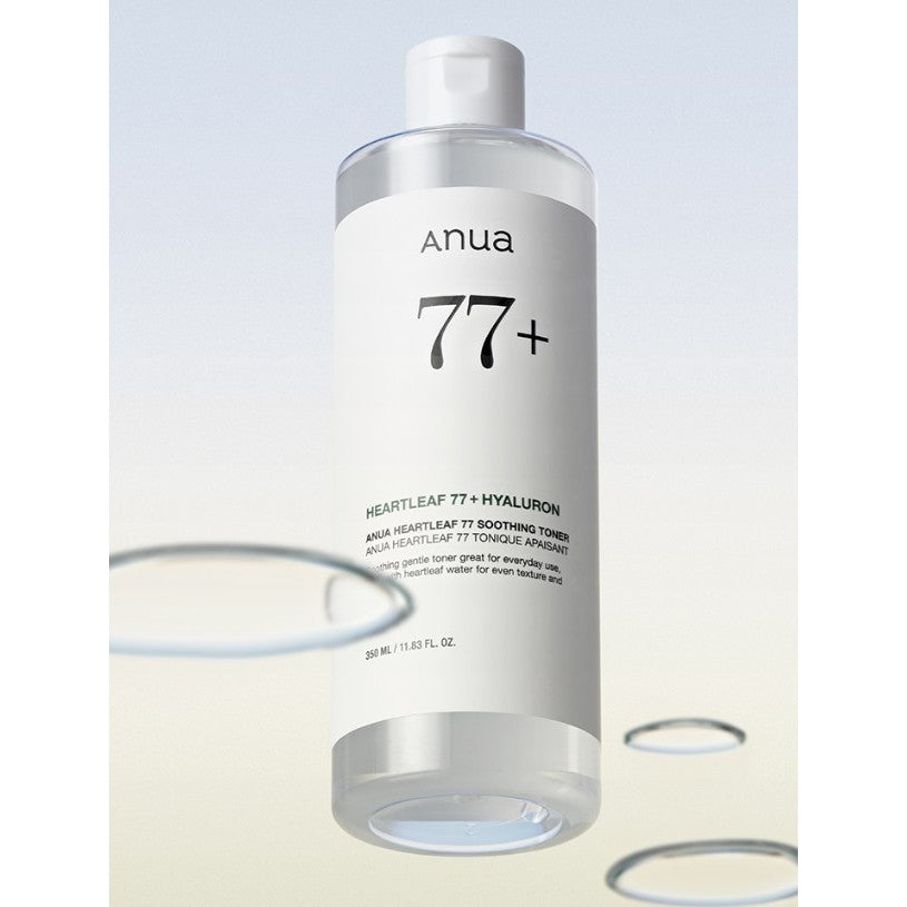 ANUA Heartleaf 77% Soothing Toner 350ml (2 Options)