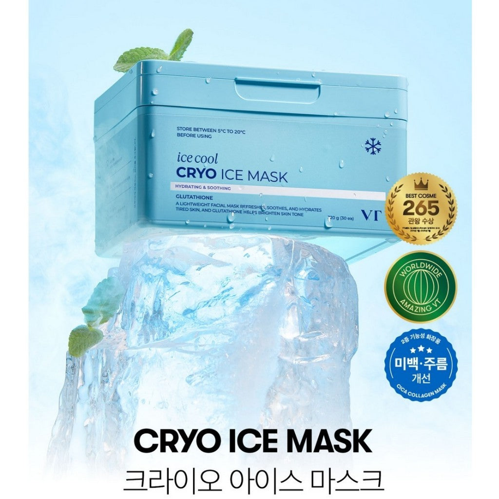 VT Cryo Ice Mask, 320g (30ea)