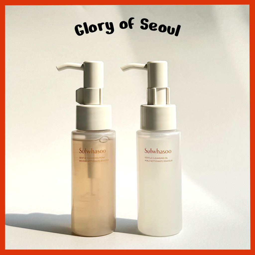 [MINI] Sulwhasoo Gentle Cleansing Foam 50ml, Gentle Cleansing Oil 50ml