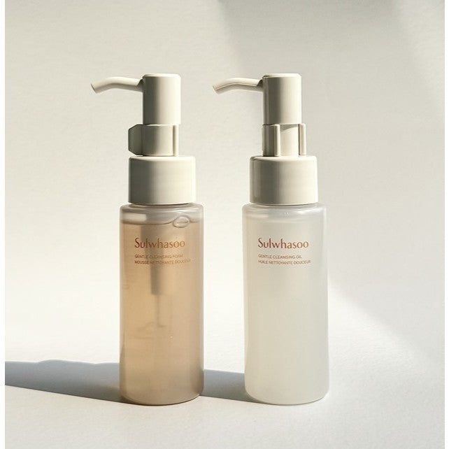 [MINI] Sulwhasoo Gentle Cleansing Foam 50ml, Gentle Cleansing Oil 50ml