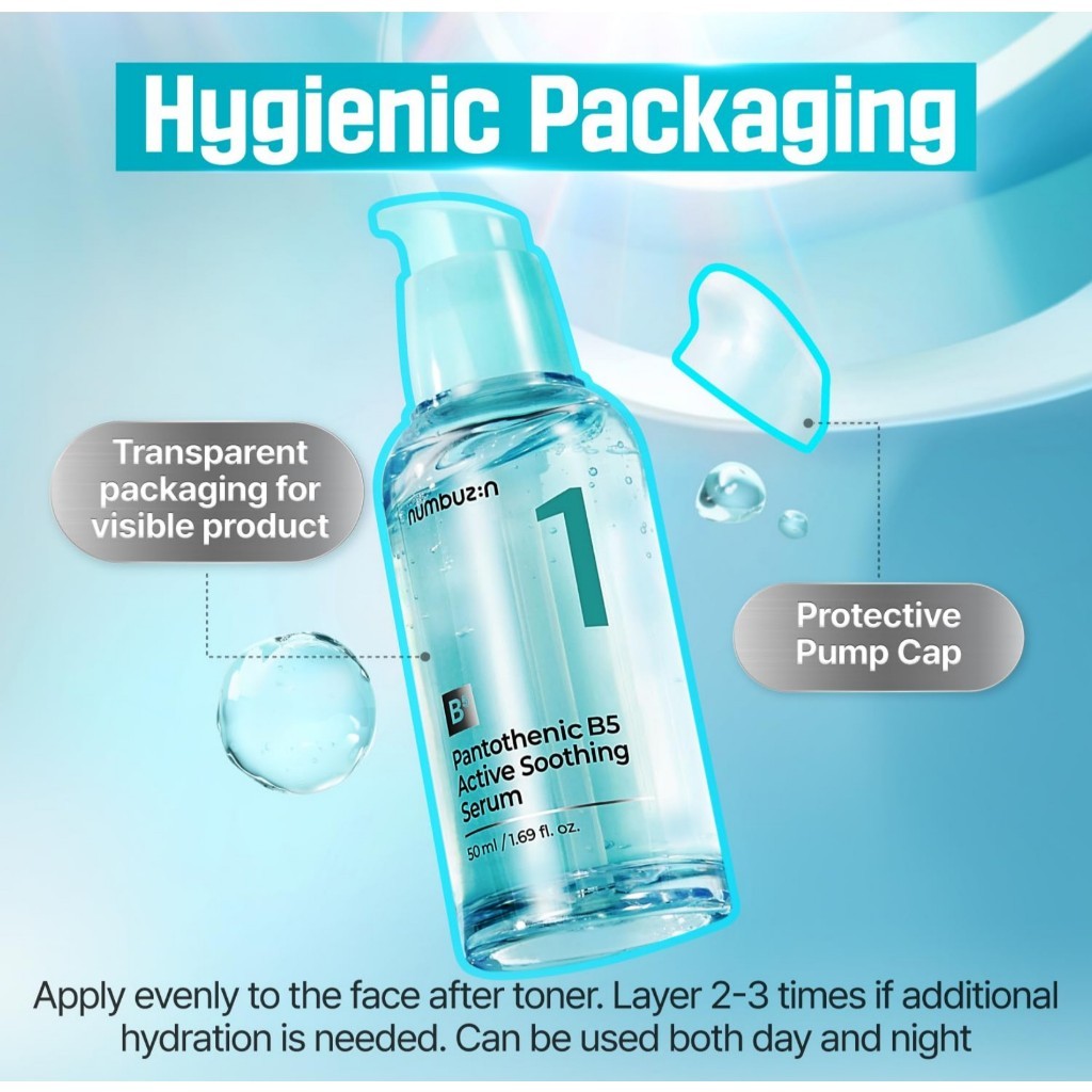 NUMBUZIN No.1 Pantothenic B5 Active Soothing Serum 50ml