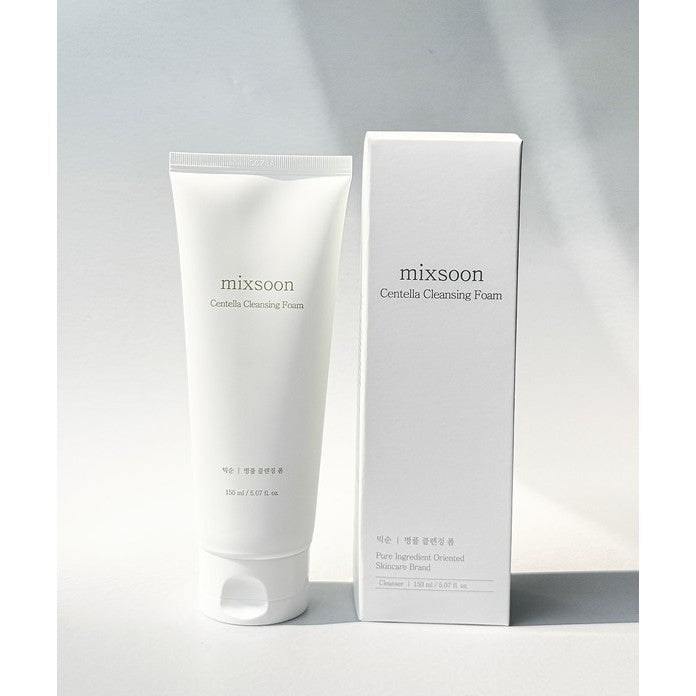 mixsoon Bean Cleansing Oil 195ml / Centella Cleansing Foam 150ml