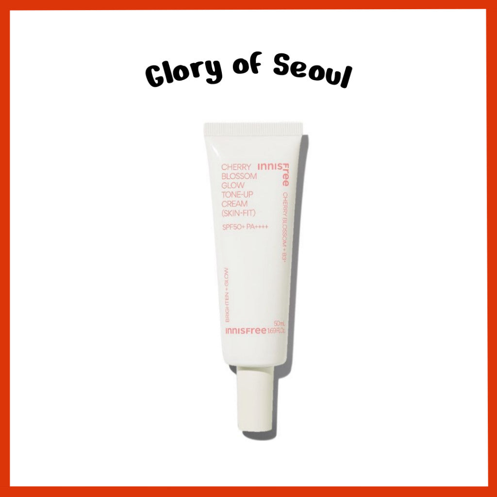 INNISFREE Jeju Cherry Blossom Skin-Fit Tone-up Cream SPF50+ PA++++ 50ml