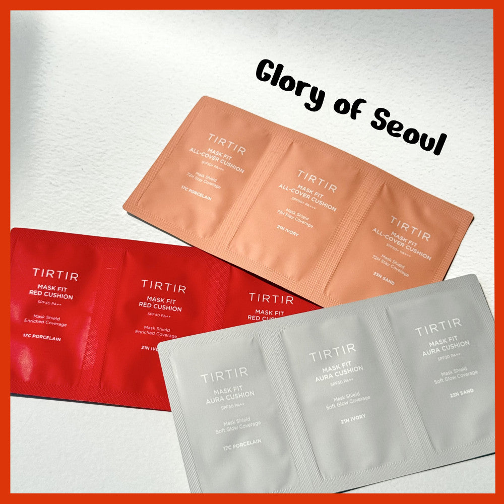 [SAMPLE] TIRTIR Cushion 4 Options