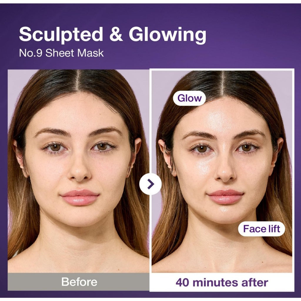 NUMBUZIN Number 9 NMN BIO Lifting Full Face Pack, 1sheet