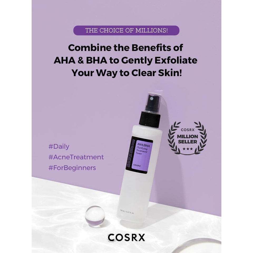 COSRX AHA/BHA Clarifying Treatment Toner 280ml