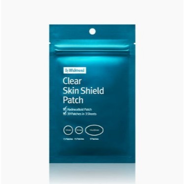 BY WISHTREND Clear Skin Shield Patch 39 Patches in 3 Sheets