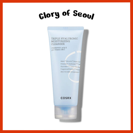 COSRX Hydrium Triple Hyaluronic Moisturizing Cleanser 150ml
