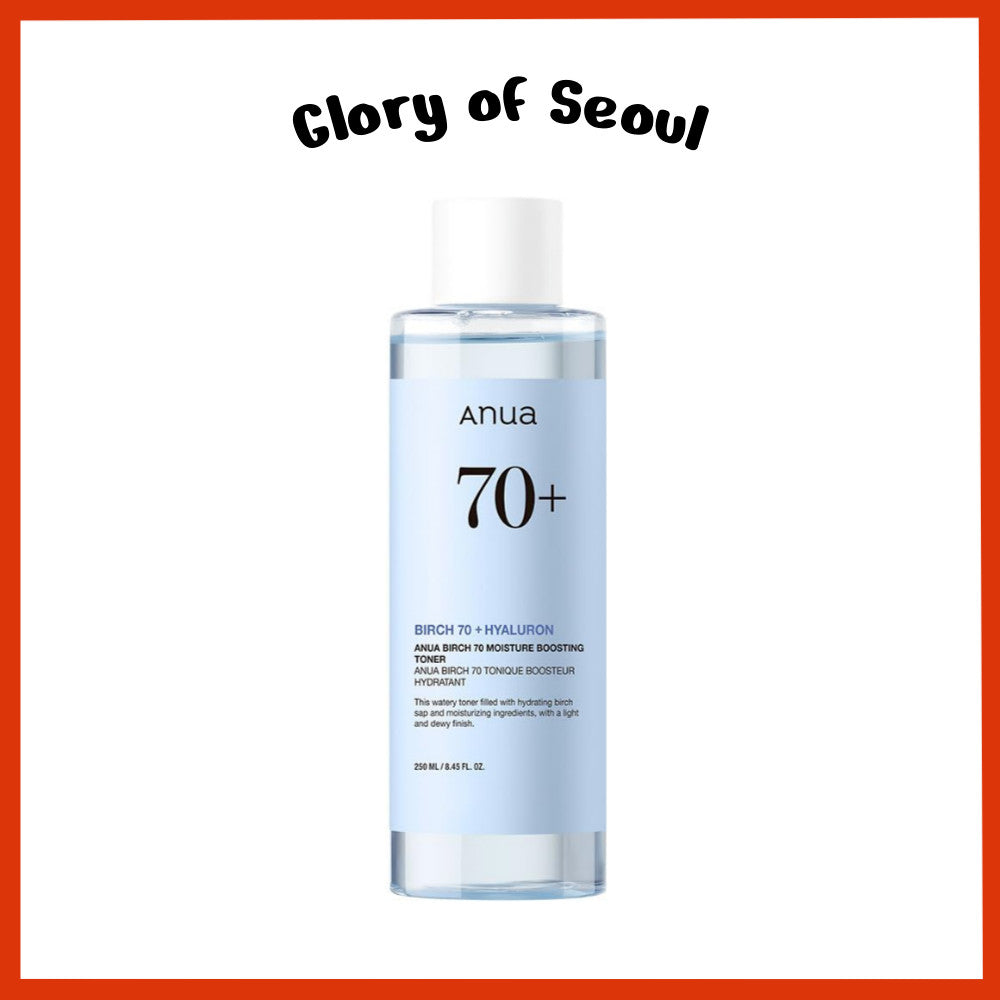 ANUA Birch 70+ Hyaluron Moisture Boosting Toner 250ml