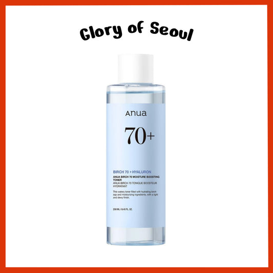 ANUA Birch 70+ Hyaluron Moisture Boosting Toner 250ml