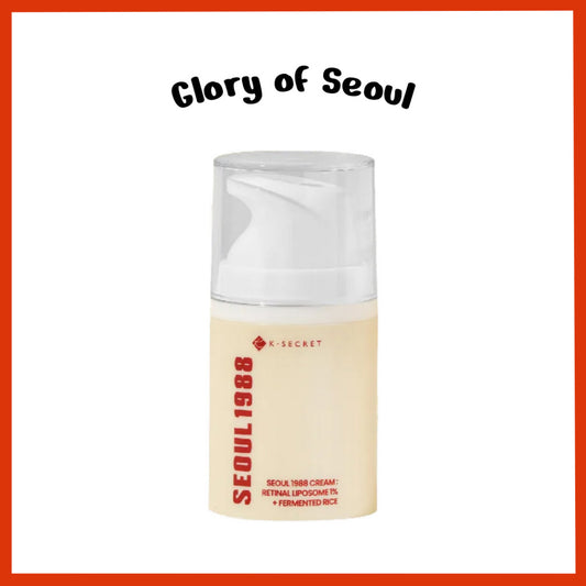 K-SECRET SEOUL 1988 Cream : Retinal Liposome 1% + Fermented Rice 50ml