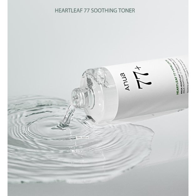 ANUA Heartleaf 77% Soothing Toner 350ml (2 Options)
