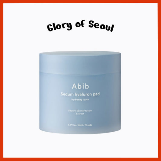 Abib Sedum Hyaluron Pad Hydrating Touch 75pads 165ml