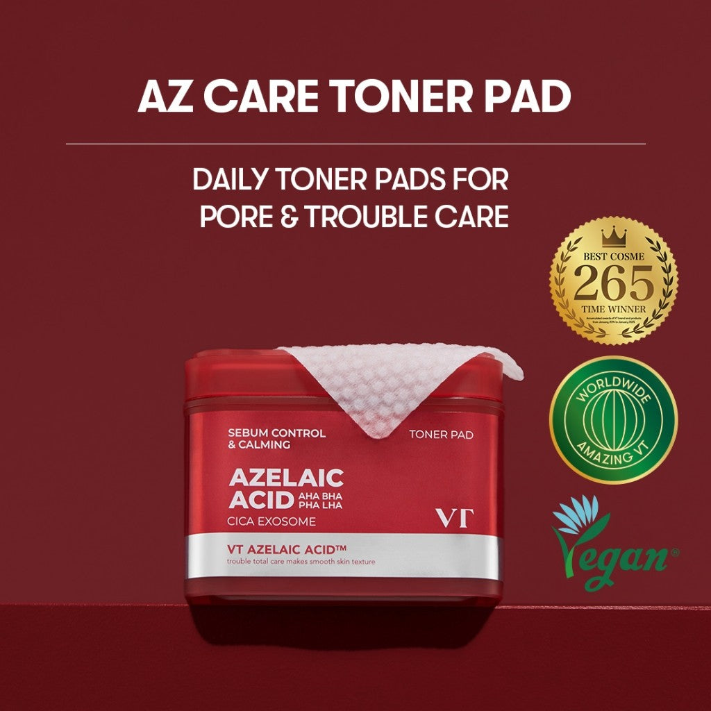 [Glory exclusive] VT AZ Care Toner Pad, 180mL