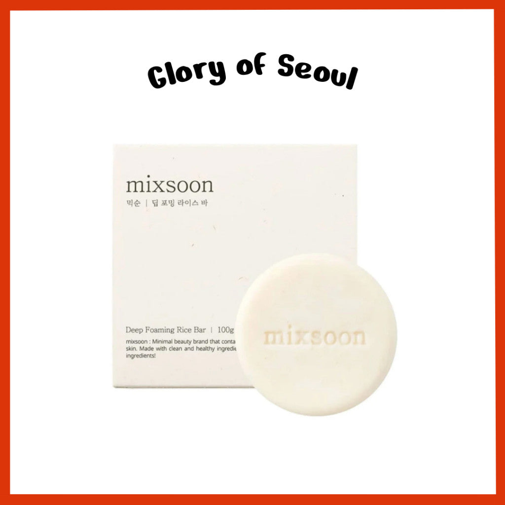 mixsoon Deep Foaming Bean Rice Bar 100g