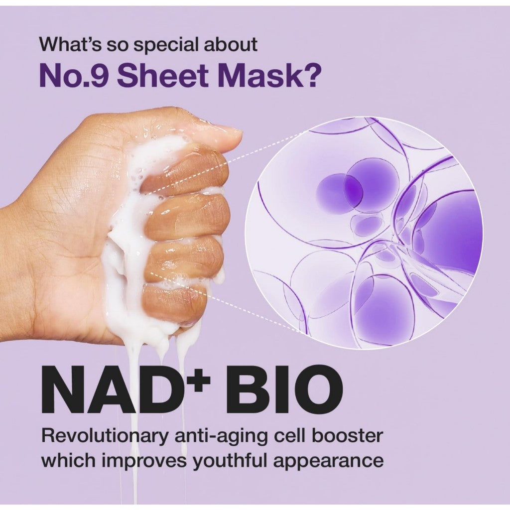 Numbuzin No.9 NMN BIO Lifting Full Face Pack 1 Sheet