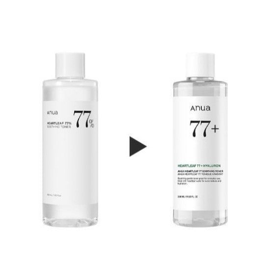 ANUA Heartleaf 77% Soothing Toner 350ml (2 Options)