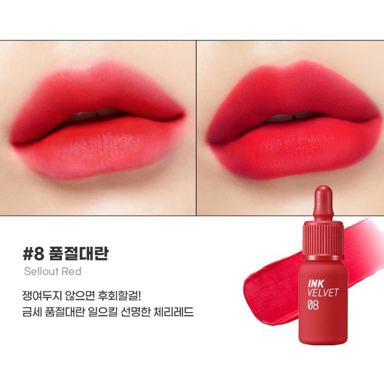 Tinte labial PERIPERA Ink The Velvet 4g