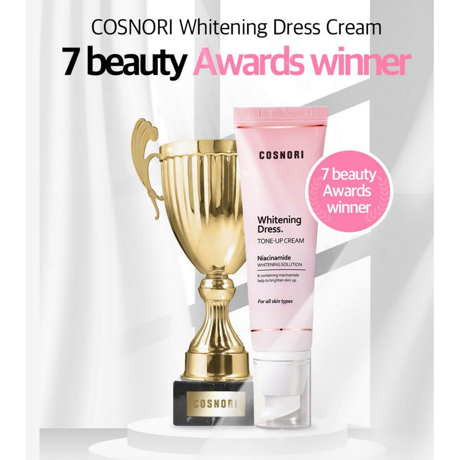 COSNORI Whitening Dress Tone-up Cream 50mL, Vegan