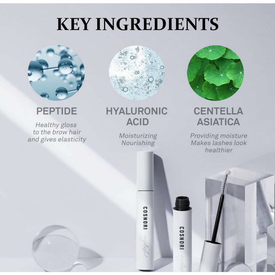 COSNORI Long Active Eyelash Serum 9g, Vegan, Irritation Free