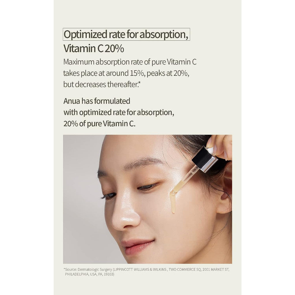 ANUA Green Lemon Vitamin C Blemish Serum 20ml