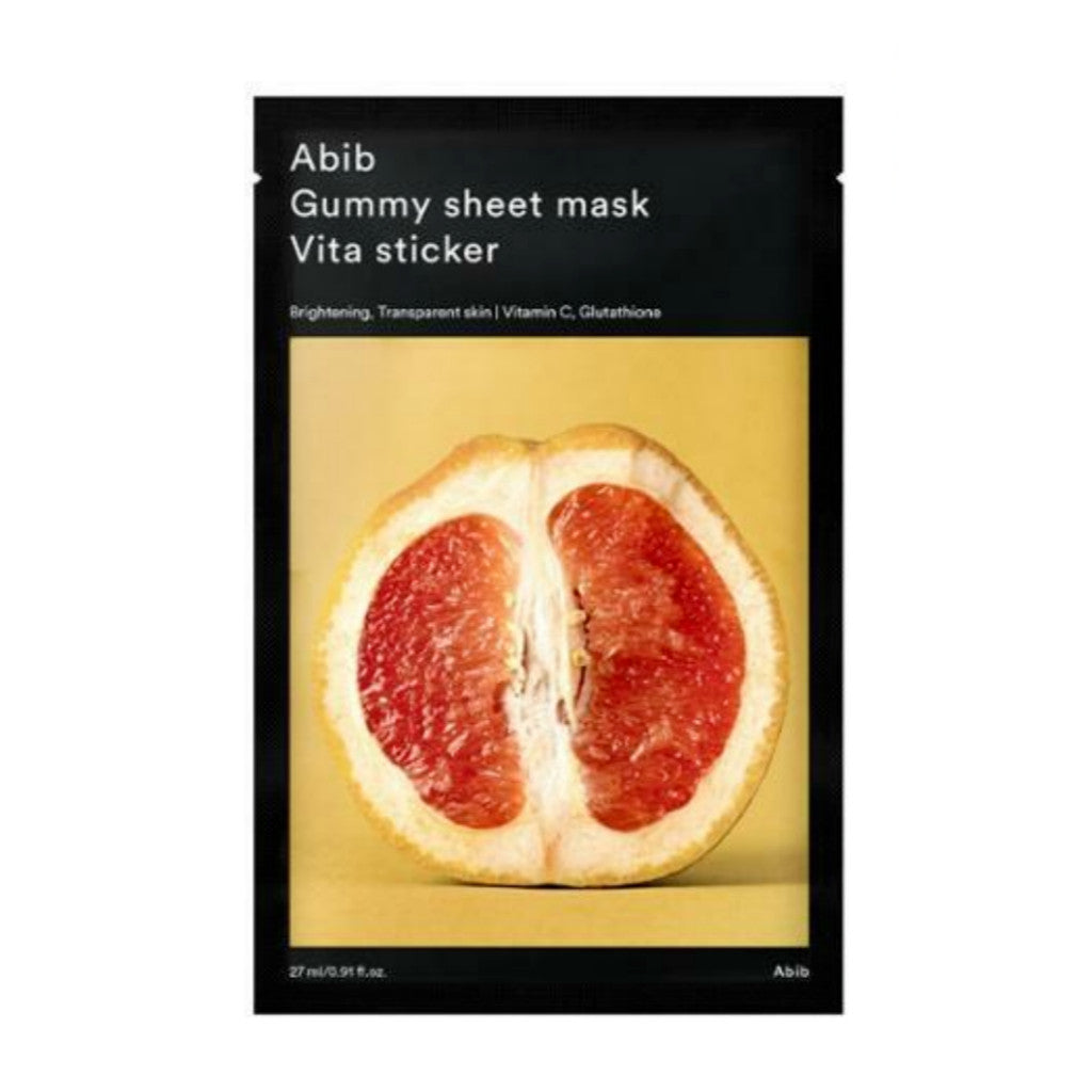 Abib Gummy Sheet Mask (5 Types) 1 Sheet