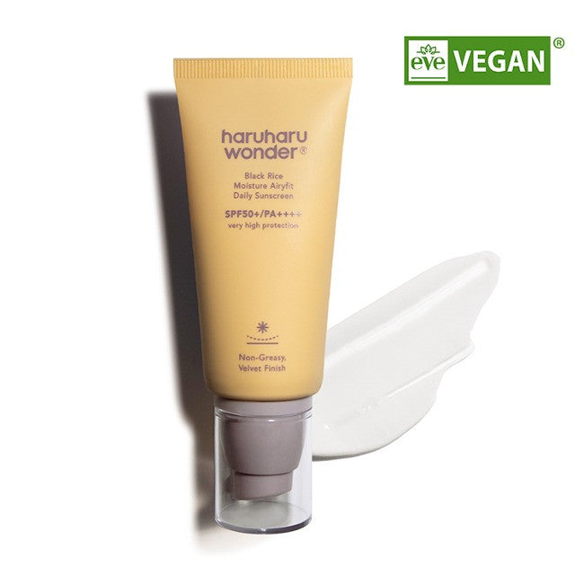 haruharu wonder Protector solar diario de arroz negro SPF50+ PA++++ 50ml
