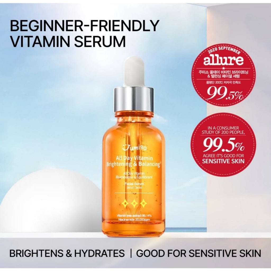 [Jumiso] All Day Vitamin Brightening & Balancing facial serum 30ml