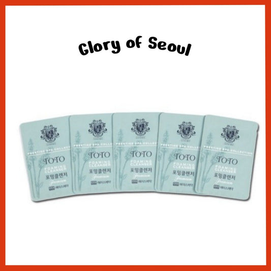 [SAMPLE] Foaming Cleanser, 5 pieces / 4 options
